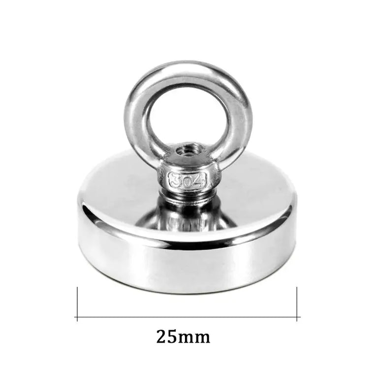 Super Strong Neodymium Fishing Magnets Heavy Duty imanes Magnet with Countersunk Hole Eyebolt for Salvage Magnetic Fishing Shop1102985420 Store