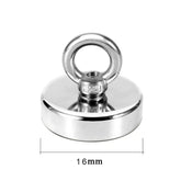 Super Strong Neodymium Fishing Magnets Heavy Duty imanes Magnet with Countersunk Hole Eyebolt for Salvage Magnetic Fishing Shop1102985420 Store