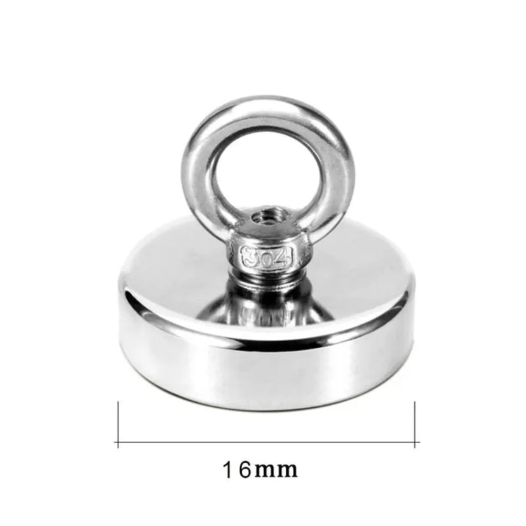 Super Strong Neodymium Fishing Magnets Heavy Duty imanes Magnet with Countersunk Hole Eyebolt for Salvage Magnetic Fishing Shop1102985420 Store