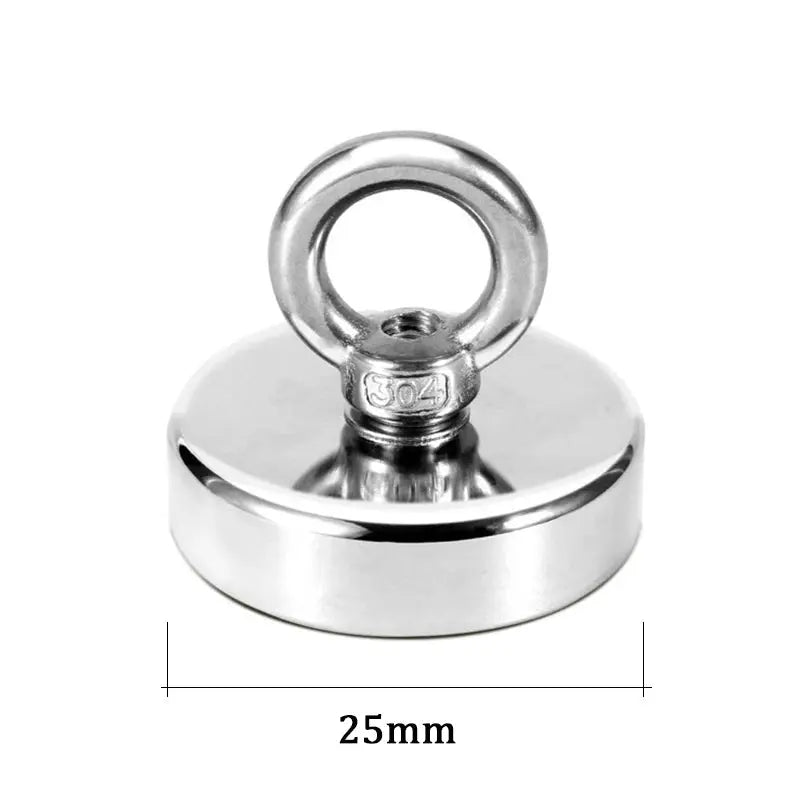 Super Strong Neodymium Fishing Magnets Heavy Duty imanes Magnet with Countersunk Hole Eyebolt for Salvage Magnetic Fishing Shop1102985420 Store
