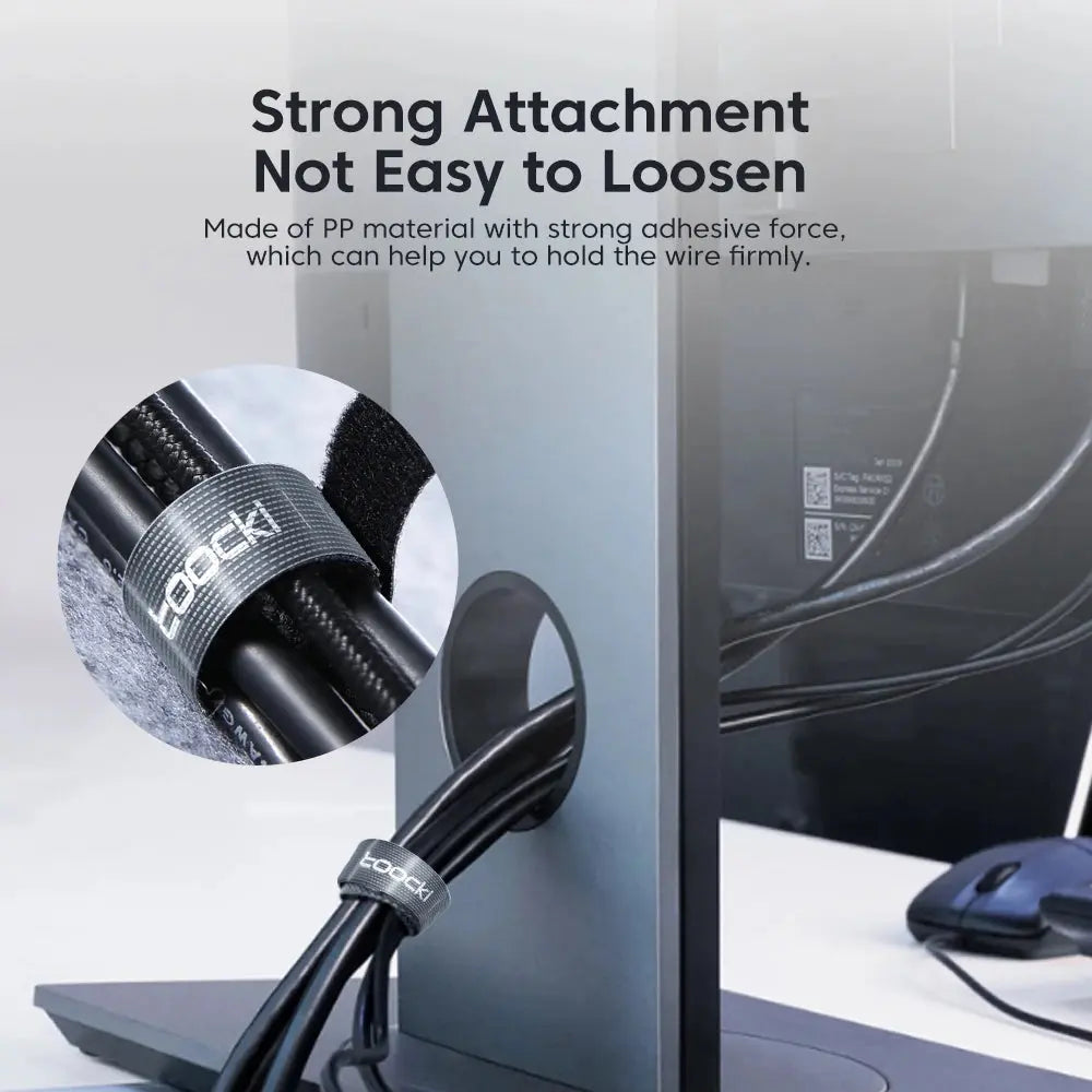 Toocki Cable Organizer Wire Winder USB Cable Management Protector Earphone Mouse Cord Ties Phone Accessory for iPhone Samsung Toocki Flagship Direct Store