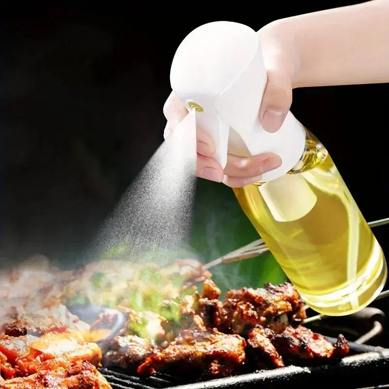 200/300/500ml Oil Spray olive oil spray Bottle Kitchen Cooking  Dispenser Camping  Baking Vinegar Soy Sauce Sprayer Containers Hopeful Life Store