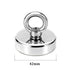 Super Strong Neodymium Fishing Magnets Heavy Duty imanes Magnet with Countersunk Hole Eyebolt for Salvage Magnetic Fishing Shop1102985420 Store
